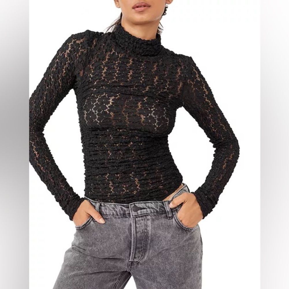 Free People Day & Night Lace Bodysuit
